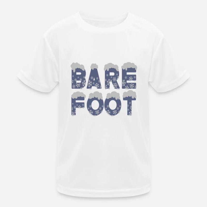 barefoot Kinder Funktions-T-Shirt