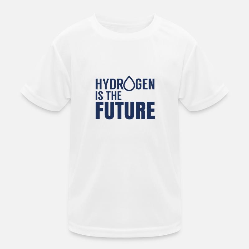 Hydrogen is the future Symbol H Hydrogen Kids Functional T-Shirt