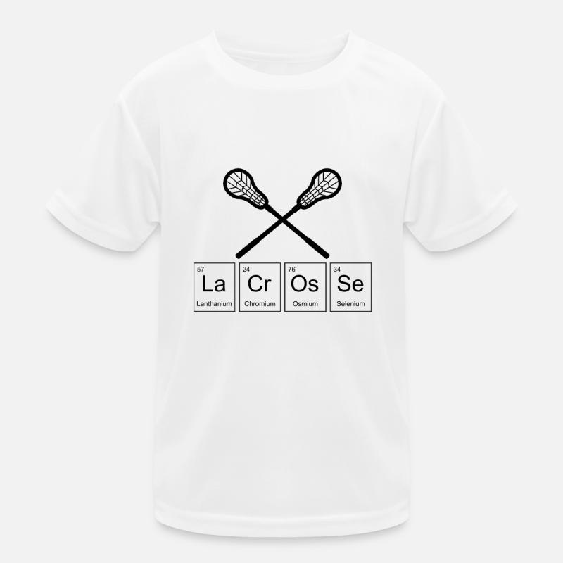 Lacrosse Player Lacrosse Coach Lacrosse Evolution Kinder Funktions-T-Shirt