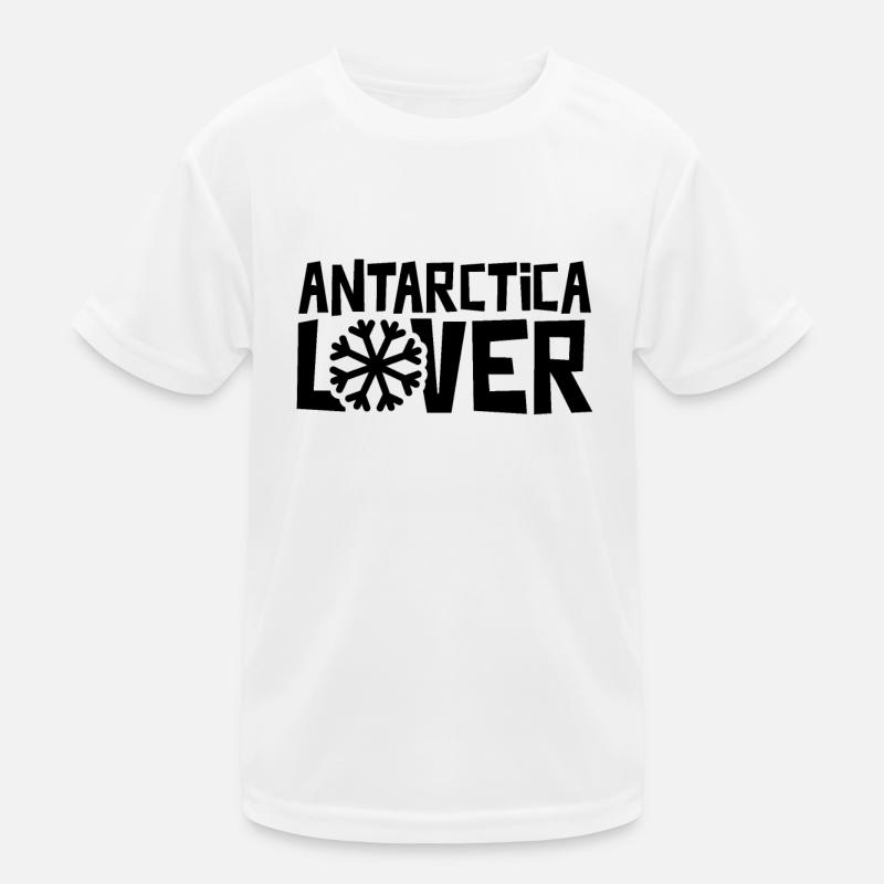 Antarctica Lover Penguin Antarctique Pôle Sud T-shirt sport Enfant