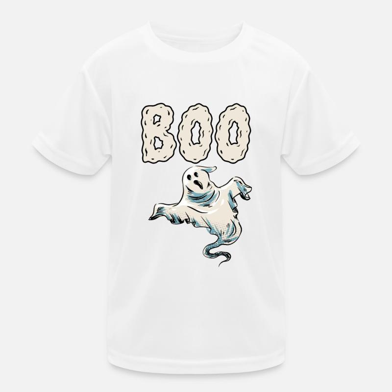 Ghost Boo Kinder Funktions-T-Shirt