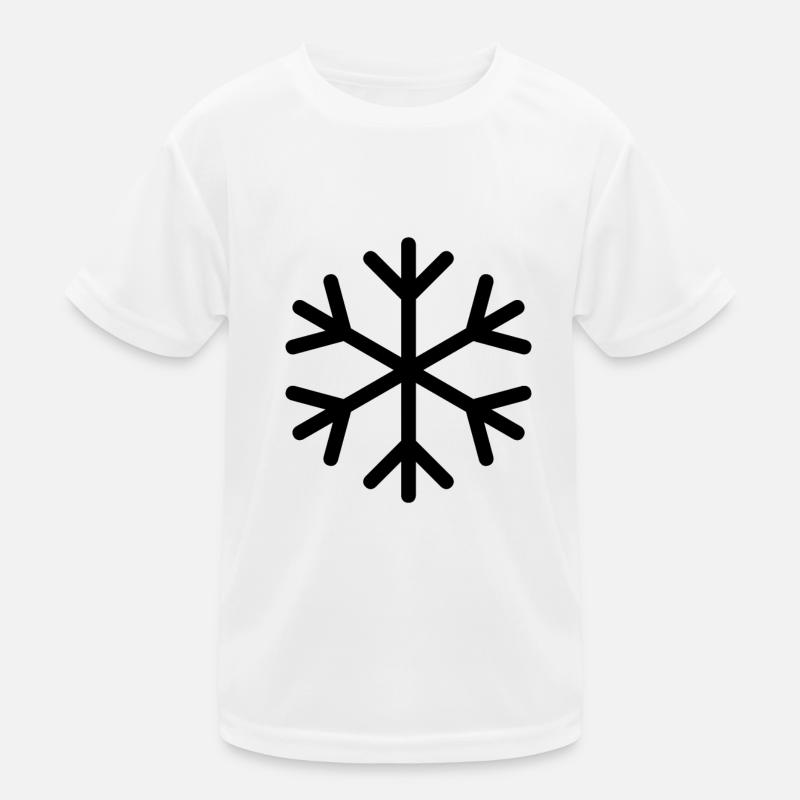 Flocon de neige T-shirt sport Enfant