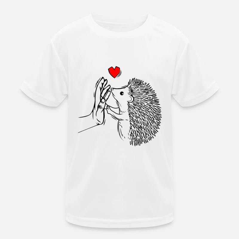 Igel Kinder Funktions-T-Shirt