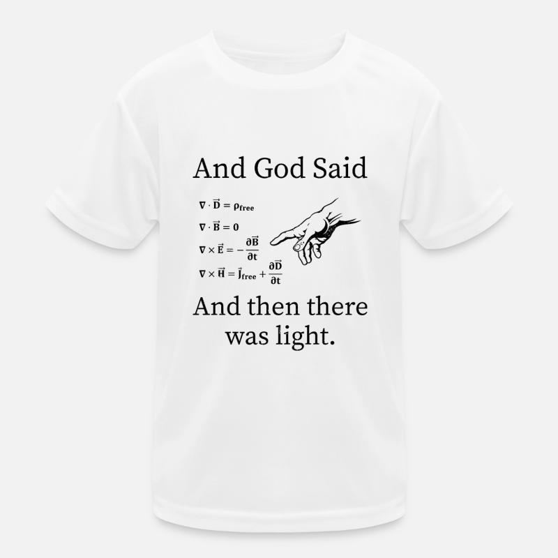 Physics Formula Equations Physicist Gift Kids Functional T-Shirt