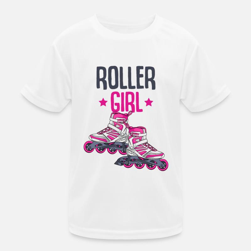 Inline Skates Kinder Funktions-T-Shirt