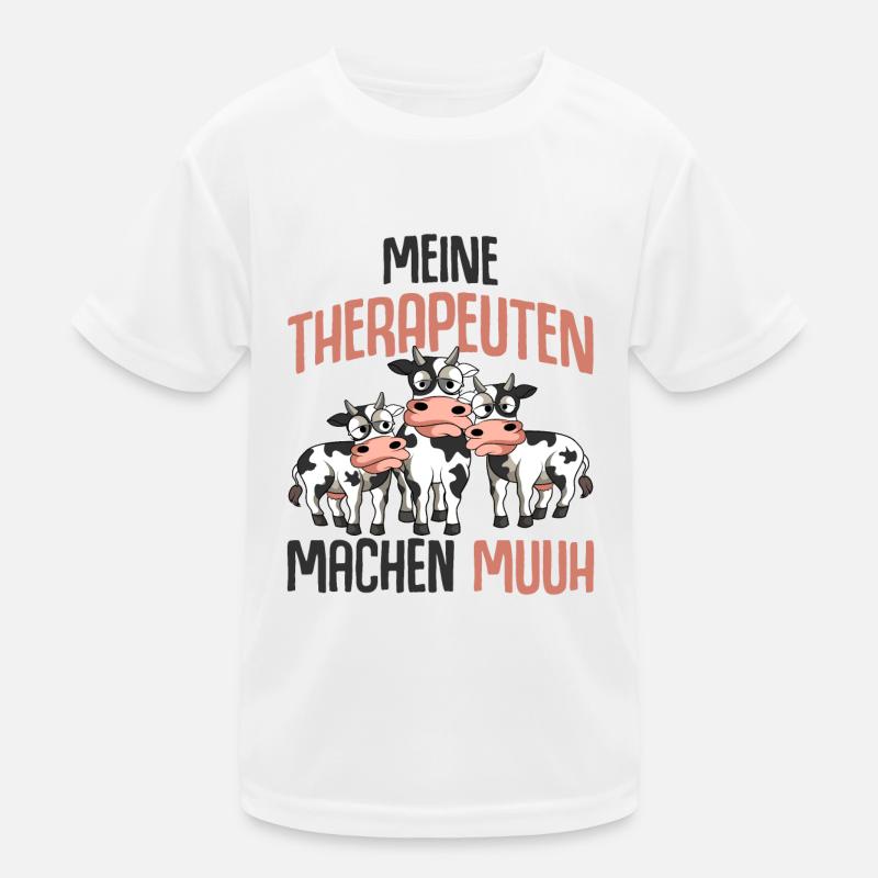 Kuh Kinder Funktions-T-Shirt