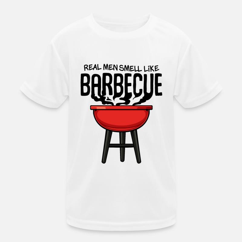 BBQ Grilling Kids Functional T-Shirt
