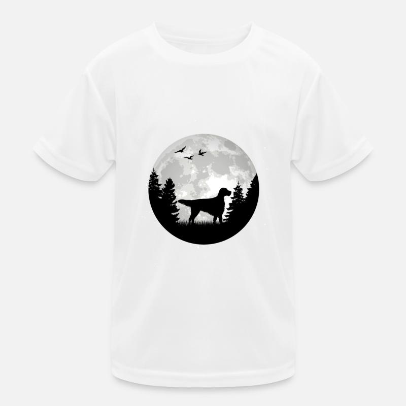 Setter anglais Lune Setter anglais T-shirt sport Enfant