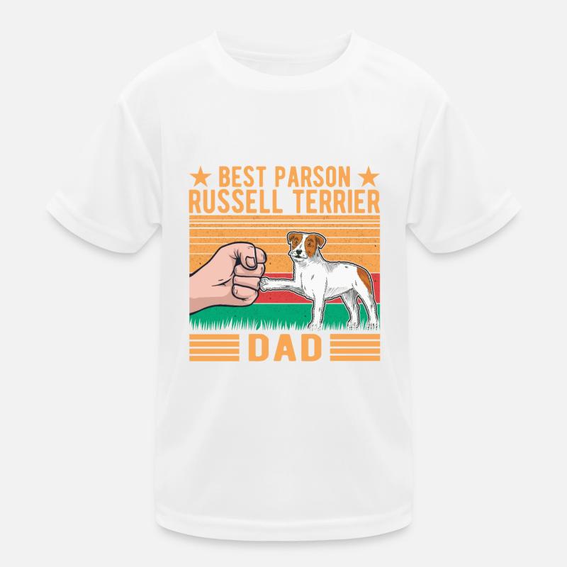 Meilleur Parson Russell Terrier Papa T-shirt sport Enfant