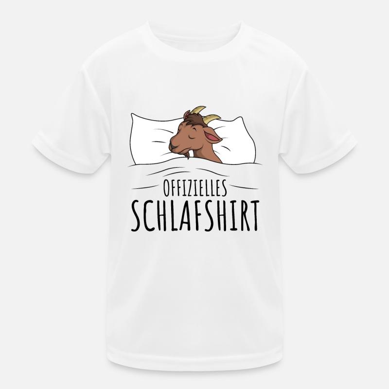 Ziege Kinder Funktions-T-Shirt
