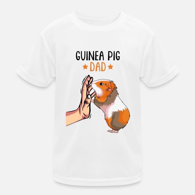 Cochon d’Inde Papa Pet T-shirt sport Enfant