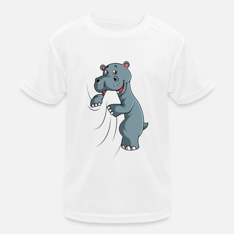Hippopotame T-shirt sport Enfant