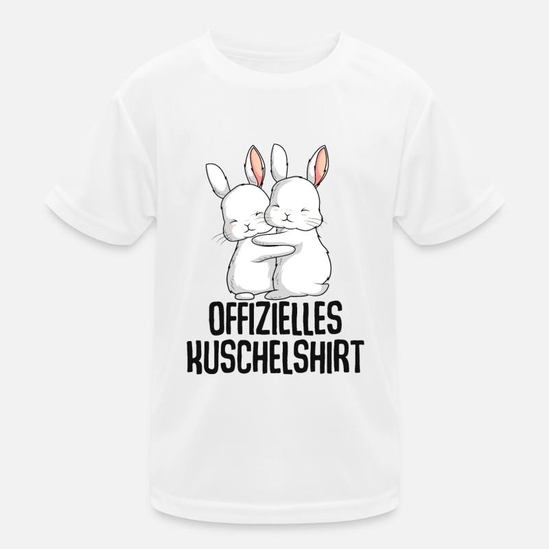 Hasen Kinder Funktions-T-Shirt