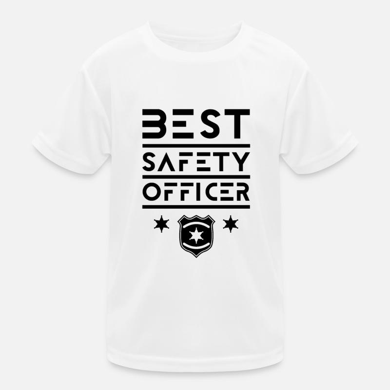 Best Security Officer Security Security Kids Functional T-Shirt