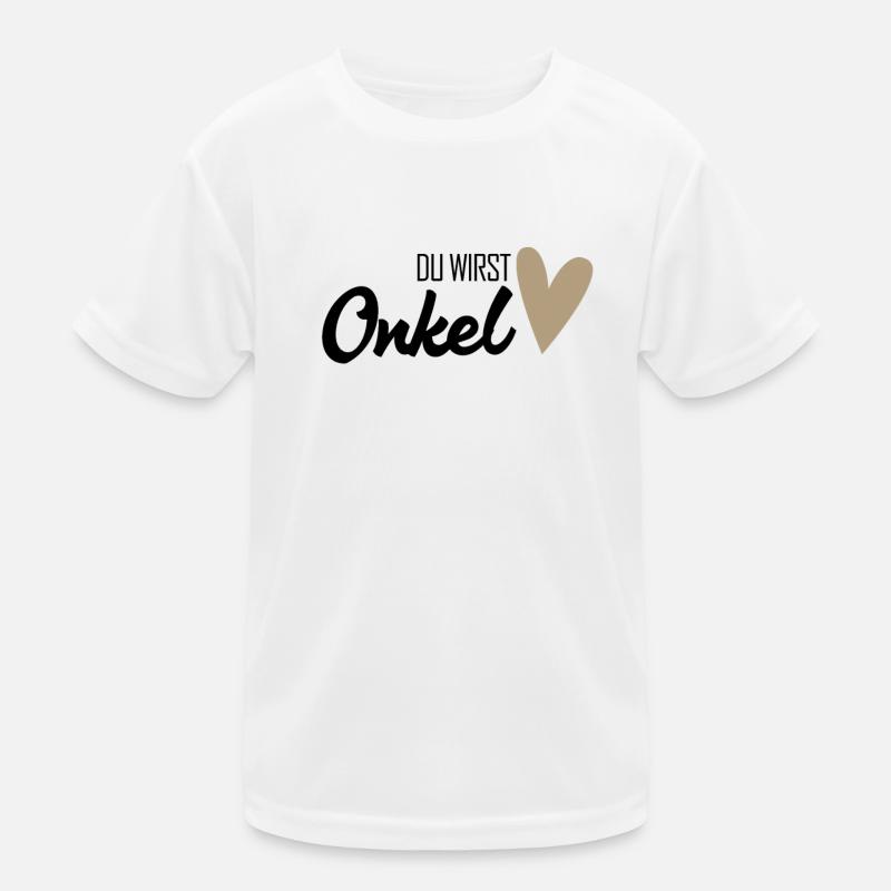 Onkel - Onkel werden Kinder Funktions-T-Shirt