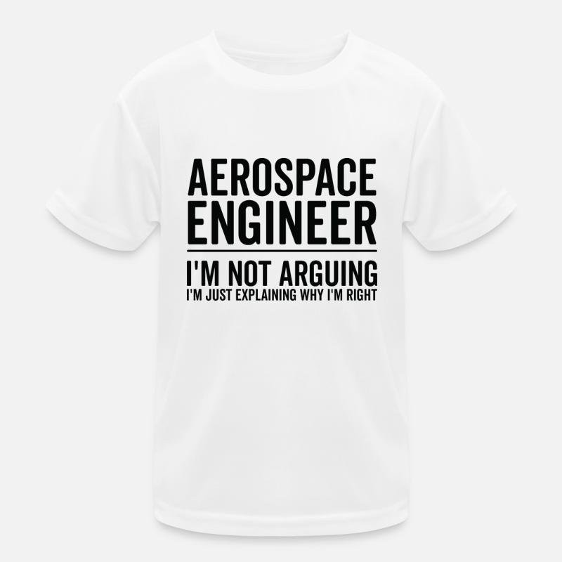 Juste expliquer - Ingénieur aérospatial T-shirt sport Enfant
