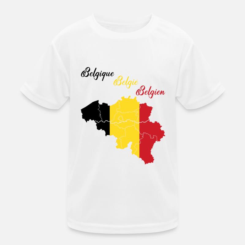 Belgium Kids Functional T-Shirt