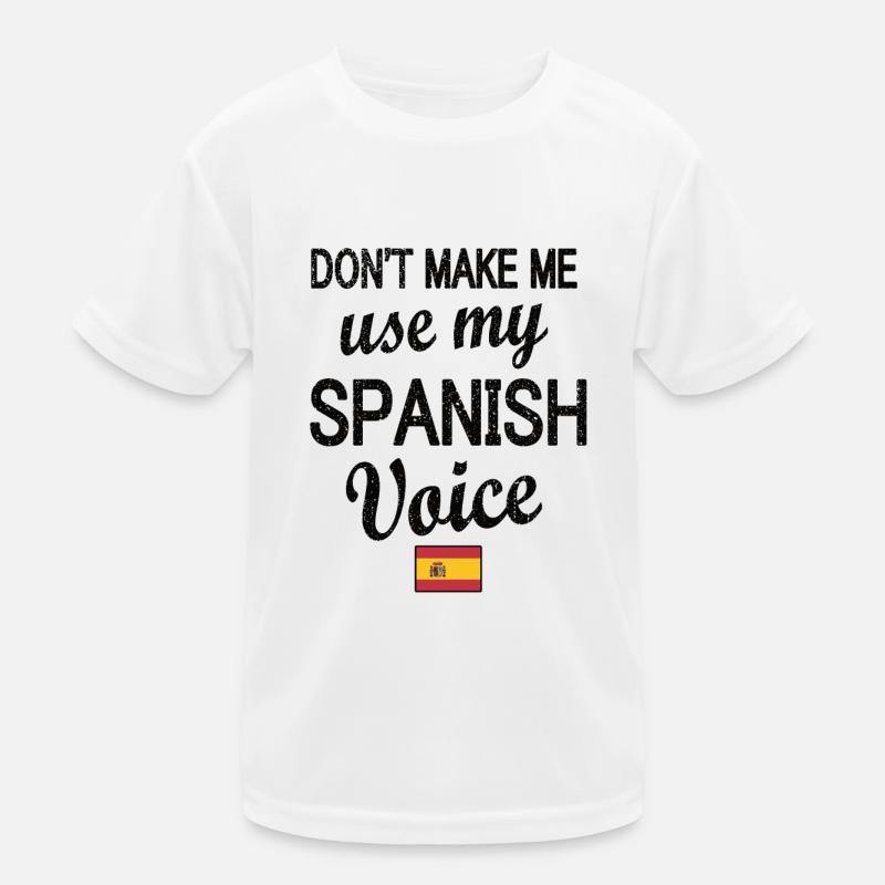 Fier Espagnol Espagne Drapeau Racines Espagnoles T-shirt sport Enfant