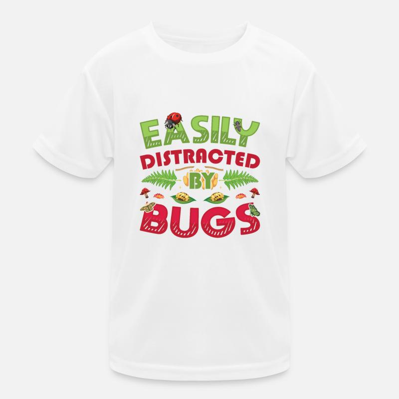 Easily distract from bugs Kids Functional T-Shirt