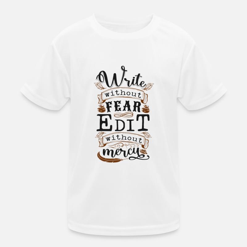 Écrivain de roman et publié T-shirt sport Enfant
