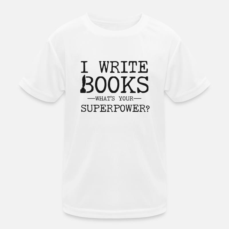 Writing Novel Writer & Published Kinder Funktions-T-Shirt