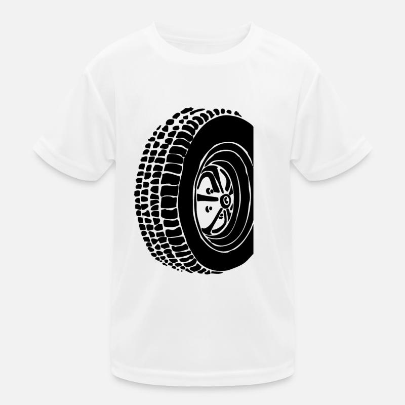 Oldschool tires Kids Functional T-Shirt