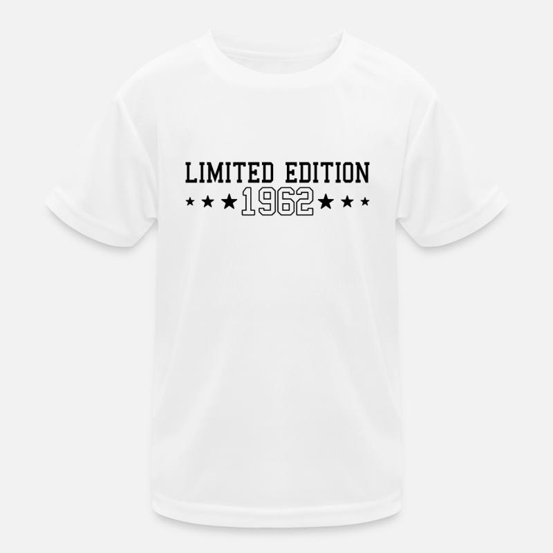 Édition limitée anniversaire 1962 T-shirt sport Enfant