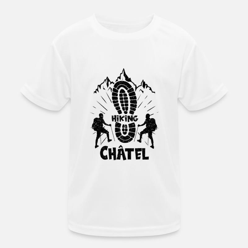 Châtel France randonnée et ski T-shirt sport Enfant