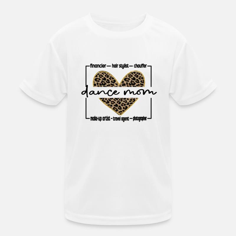 Tänzerin Mutter Tanzmama Mama Von Tänzerin Mutter Kinder Funktions-T-Shirt