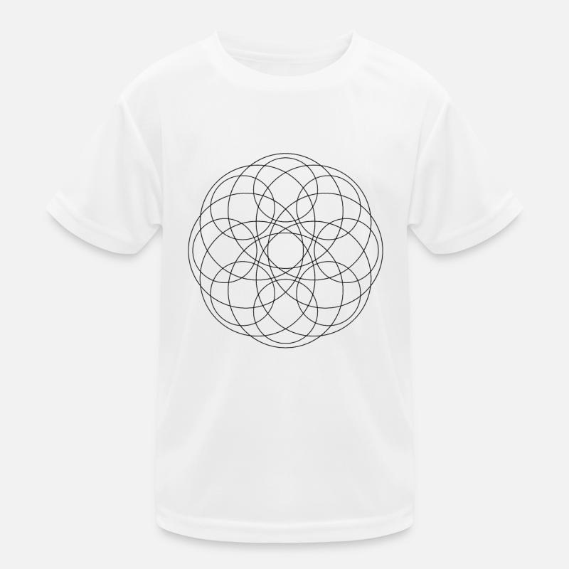Comté de Mandala T-shirt sport Enfant