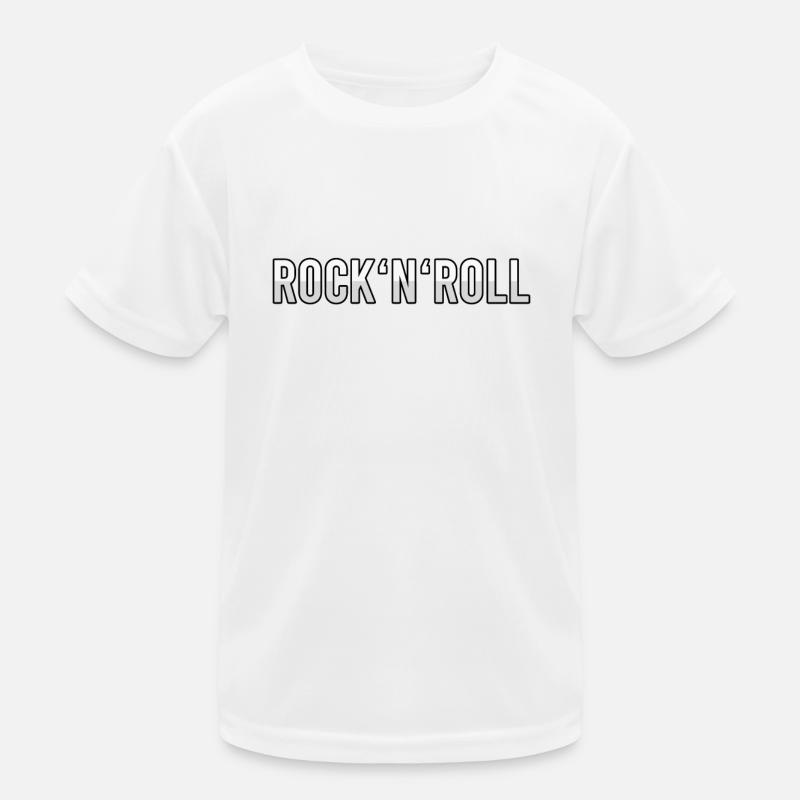 Rock n Roll Kinder Funktions-T-Shirt