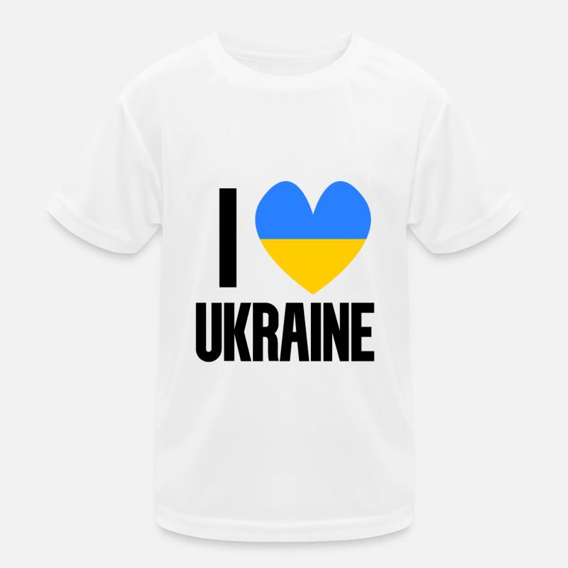 Ukraine Kids Functional T-Shirt