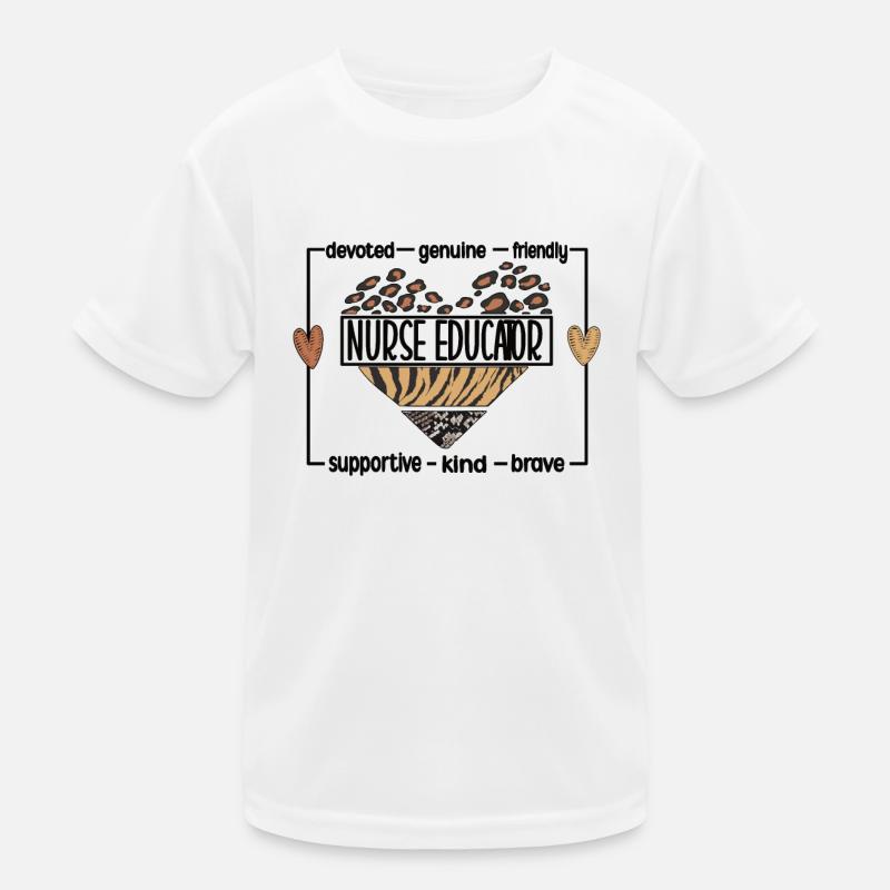 Ausbildner Krankenschwester Krankenpflege Lehrende Kinder Funktions-T-Shirt
