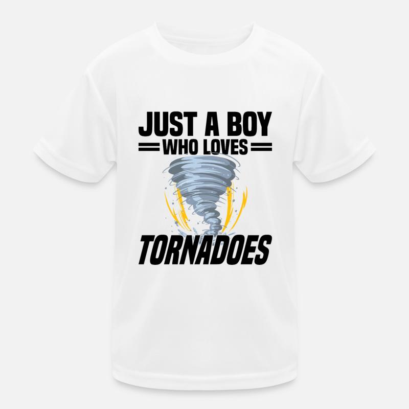 Tornado Hunter Tornado Tornado Chaser Hurricane Kids Functional T-Shirt