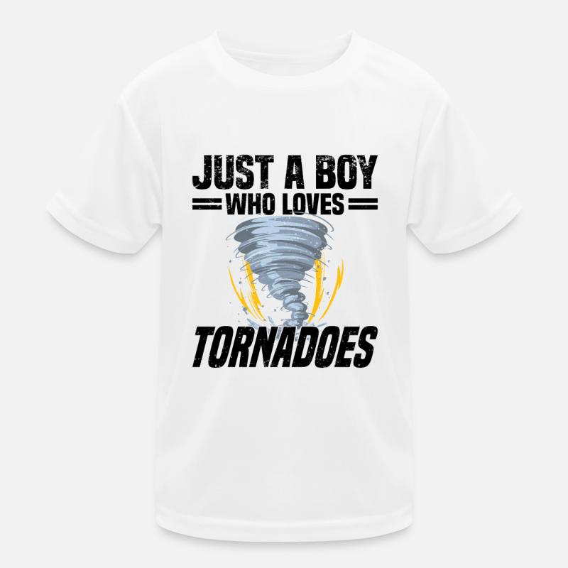 Tornado Hunter Tornado Tornado Chaser Hurricane Kids Functional T-Shirt