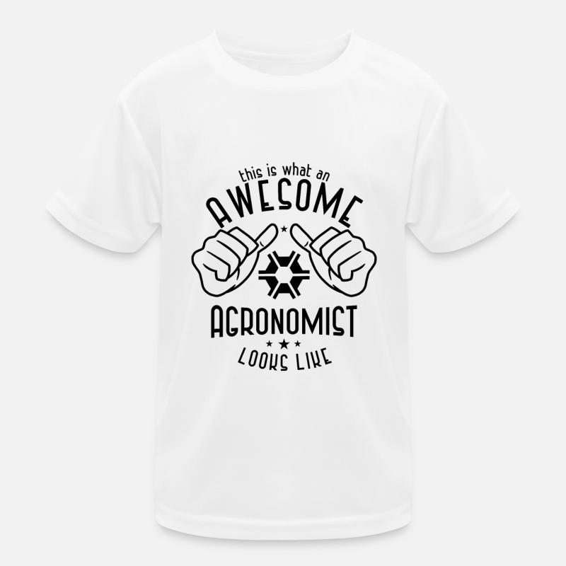 Agricultural Engineering Kids Functional T-Shirt