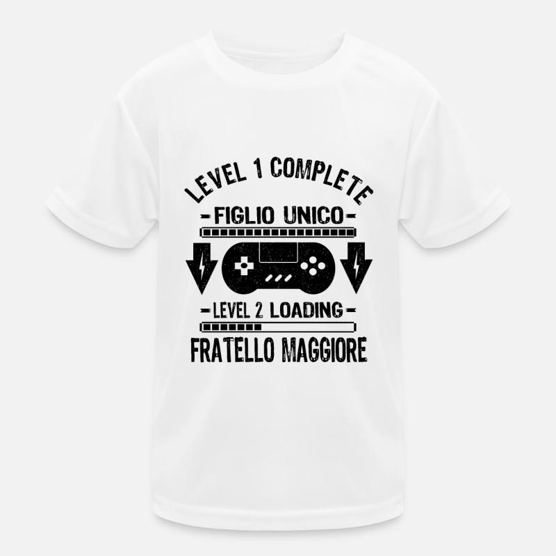 Figlio Unico Complete - Fratello Maggiore Loading Kids Functional T-Shirt