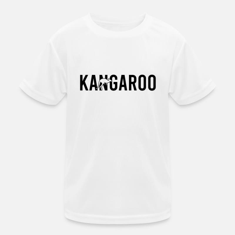 Känguru kangaroo Kinder Funktions-T-Shirt