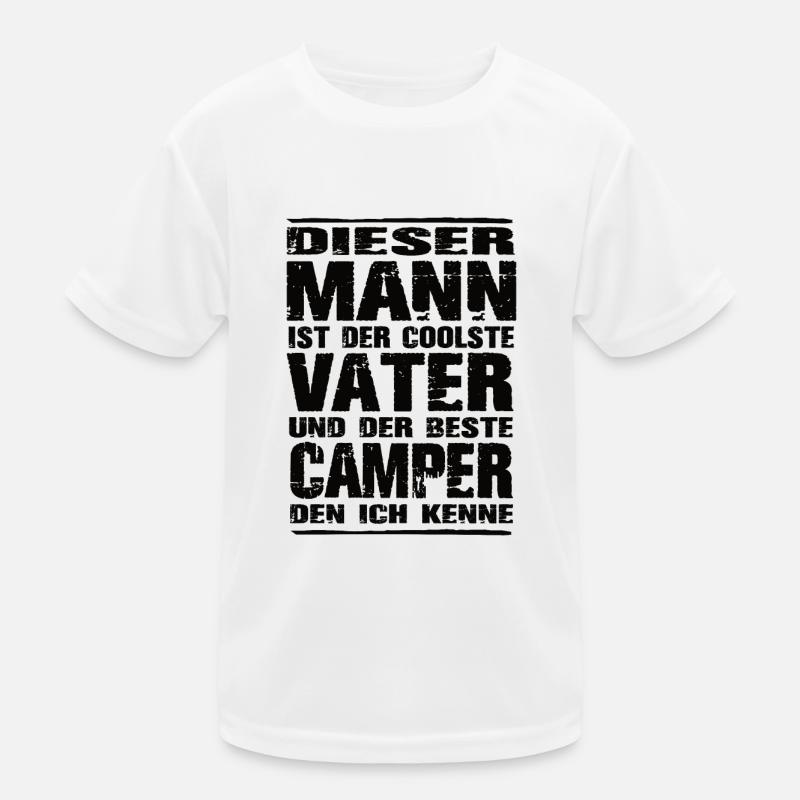 Camper Kinder Funktions-T-Shirt