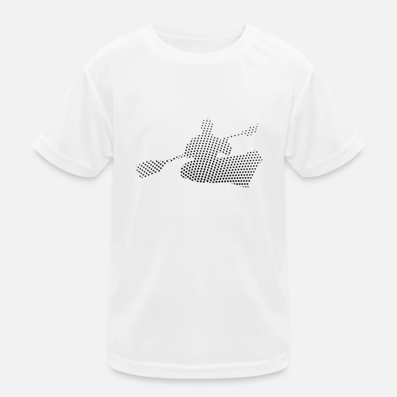 Canoeing Kids Functional T-Shirt