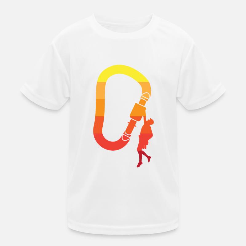 Klettern Kinder Funktions-T-Shirt