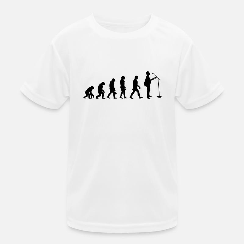 Évolution Du Guitare T-shirt sport Enfant