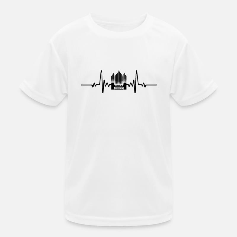 Organ Heart Rate Kids Functional T-Shirt