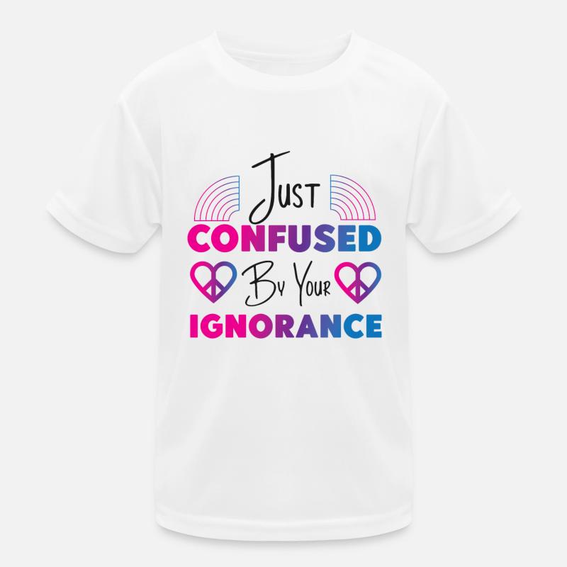 Bisexual Bi Pride Flag Just Kids Functional T-Shirt