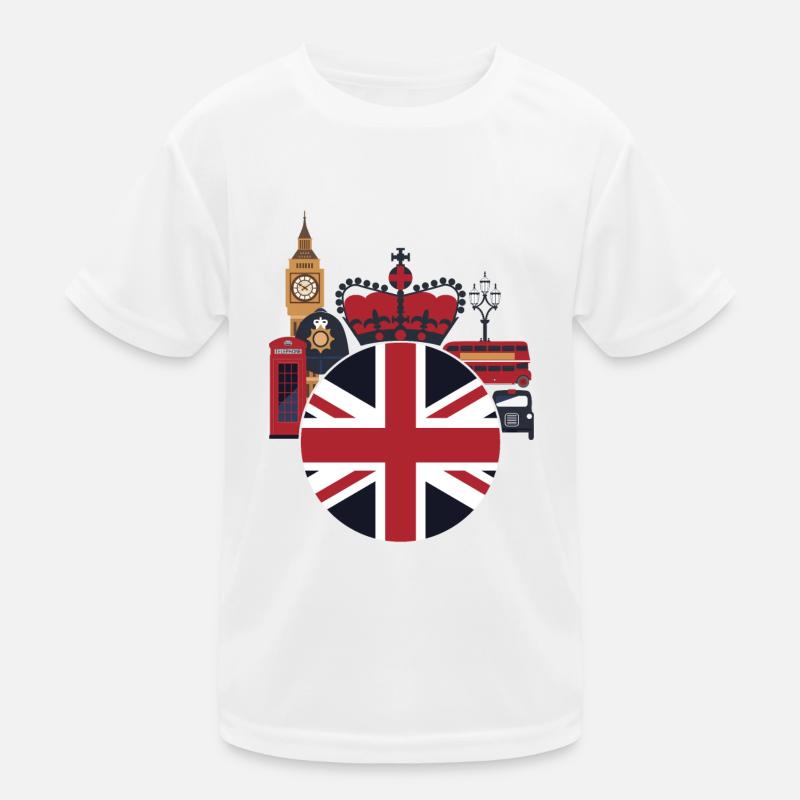 London Kinder Funktions-T-Shirt