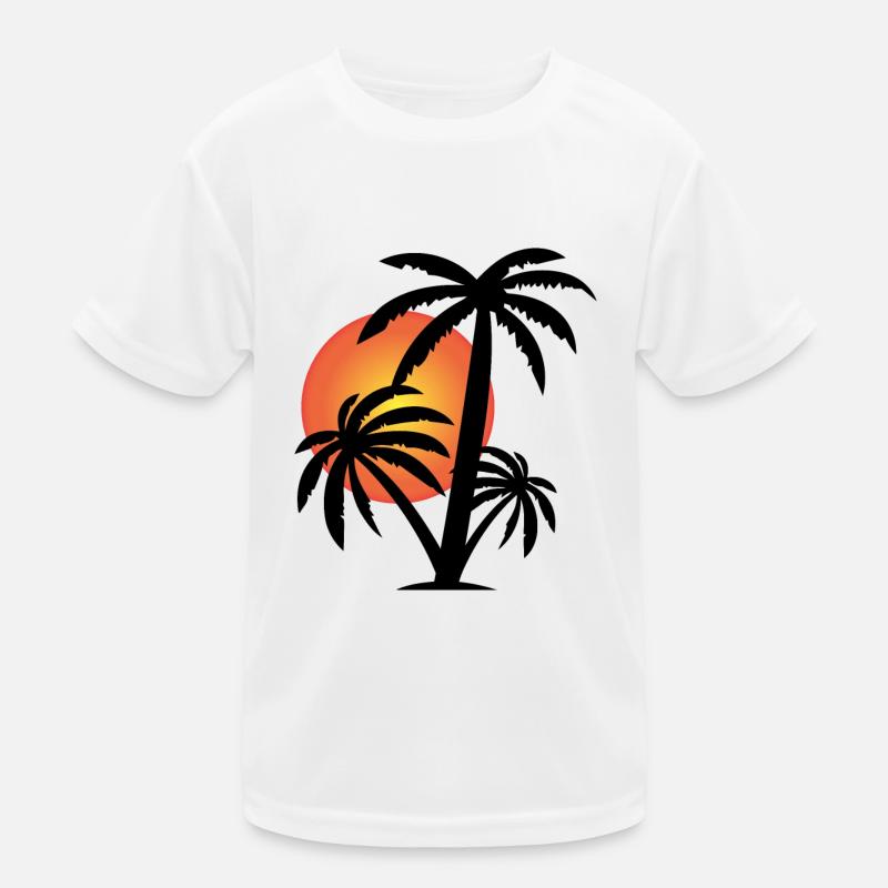 Palm trees Kids Functional T-Shirt