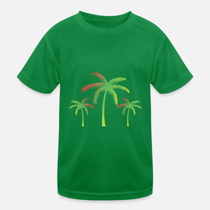 Palm trees Kids Functional T-Shirt