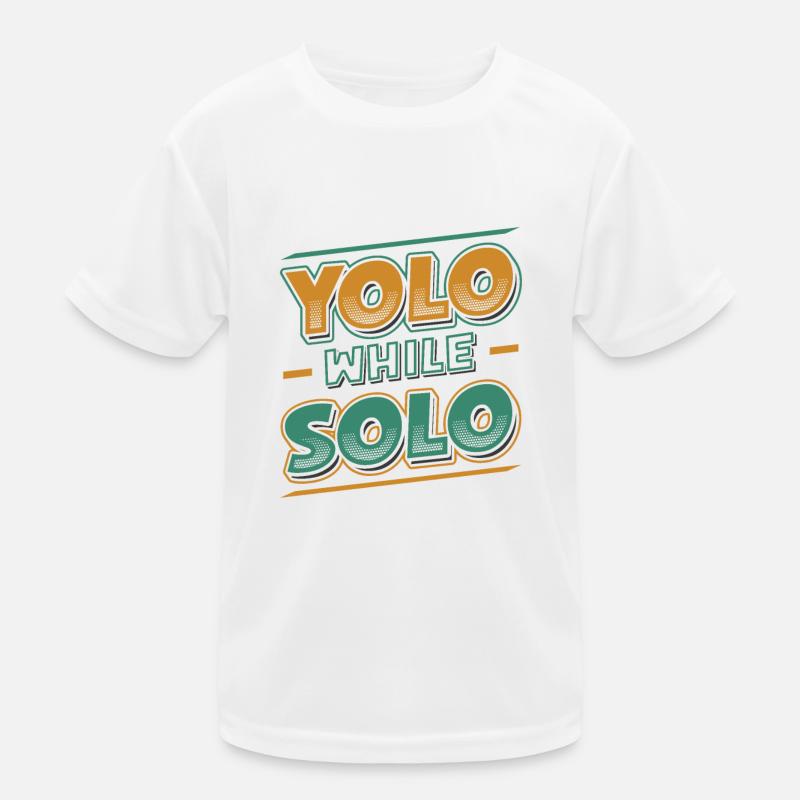 Solo stolze Single, Happy Single Kinder Funktions-T-Shirt