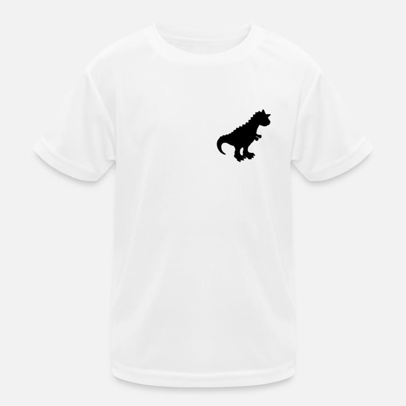 Abzeichen - Niedlicher Dinosaurier Carnotaurus Kinder Funktions-T-Shirt
