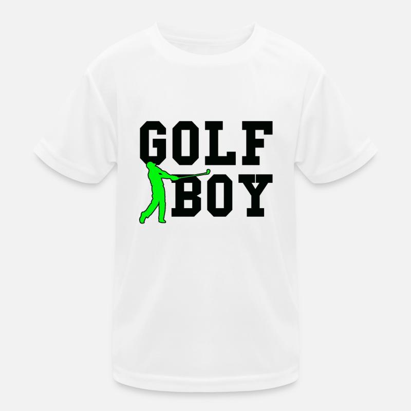 golf boy Kinder Funktions-T-Shirt